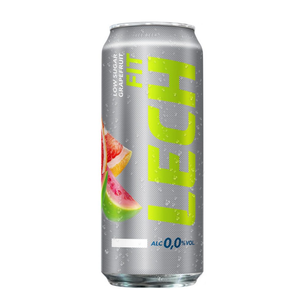 Piwo Lech FREE Fit grapefruit 0% 500 ml puszka DRS