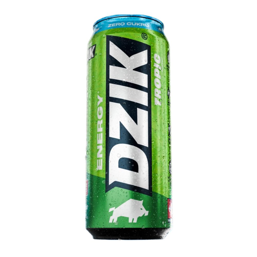 Napój energetyczny Dzik Energy Zero Kalorii Tropic 500 ml DRS