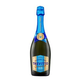 Wino musujące Stock Prosecco Trevitto Bianco 0% białe wytrawne 750 ml