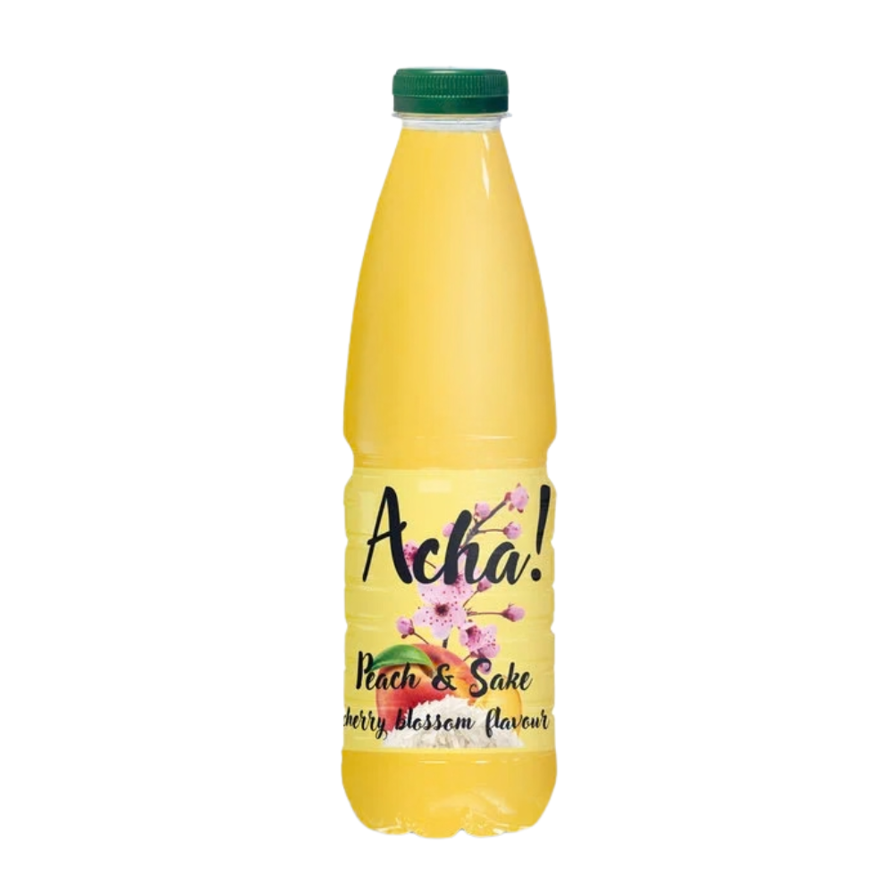 Napój ACHA! Peach & Sake 1000 ml