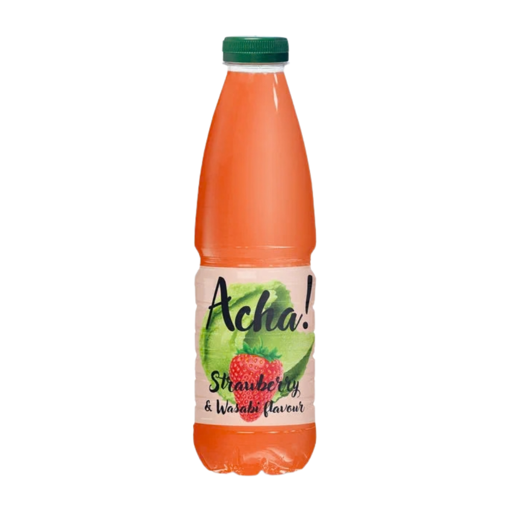 Napój ACHA! Strawberry & Wasabi 1000 ml