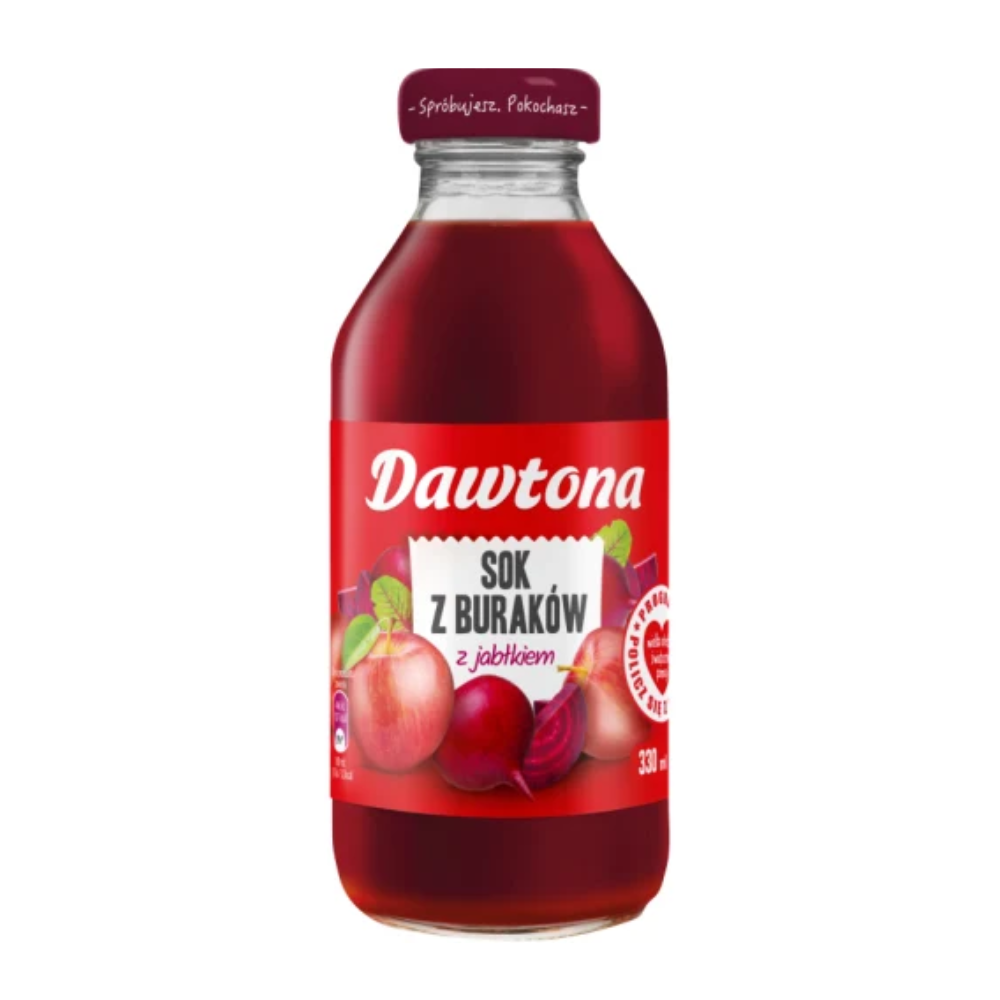 Sok Dawtona z buraków z jabłkiem 300 ml