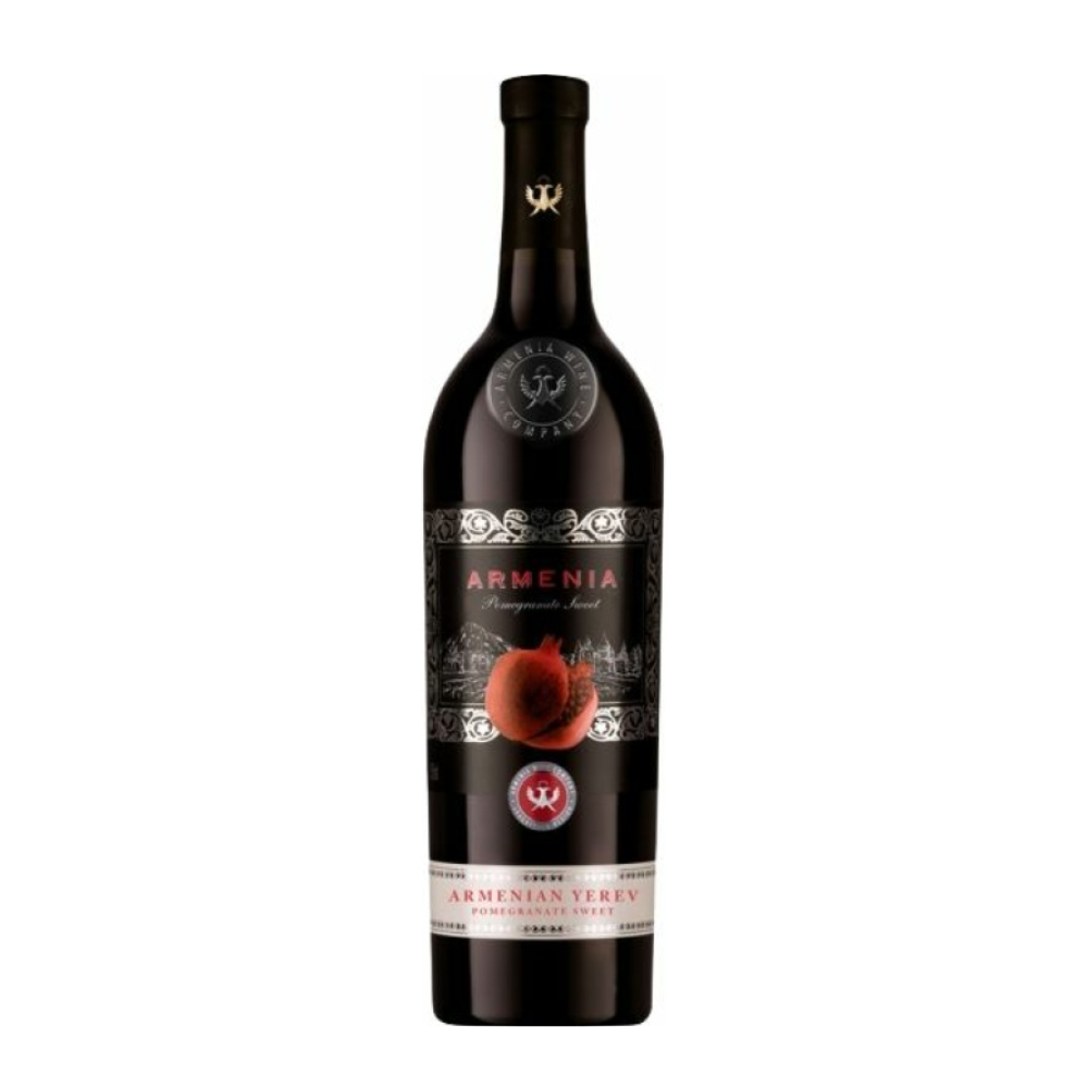 Wino Armenia Yerev Pomagranate 11,5% czerwone słodkie 750 ml