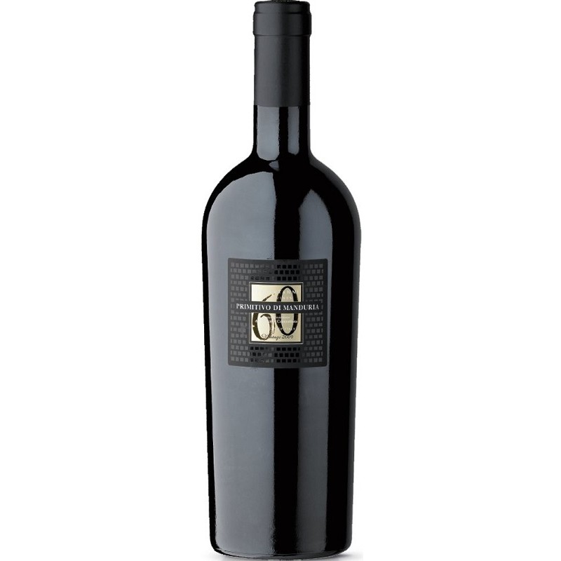Wino Primitivo Di Manduria Sessantanni 14,5% wytrawne czerwone 750 ml