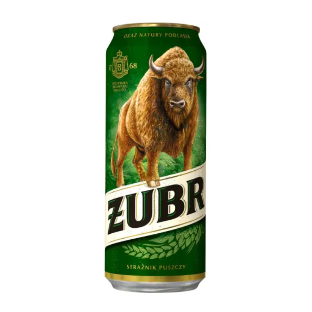 Piwo Żubr 6% 500 ml puszka DRS