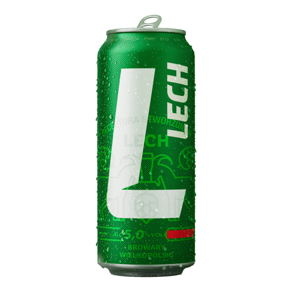 Piwo Lech Premium 5% 500 ml puszka DRS