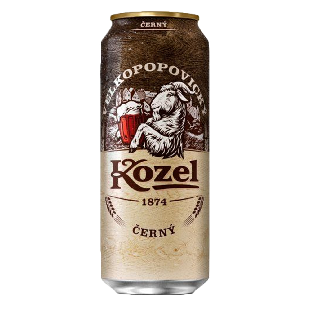 Piwo Kozel  Cerny 3,8% 500 ml Puszka DRS