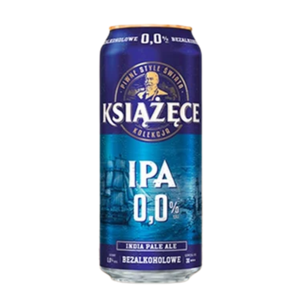 Piwo Książęce IPA 0% 500 ml Puszka DRS