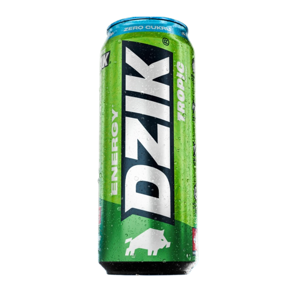 Napój energetyczny Dzik Energy Zero Kalorii Tropic 500 ml DRS