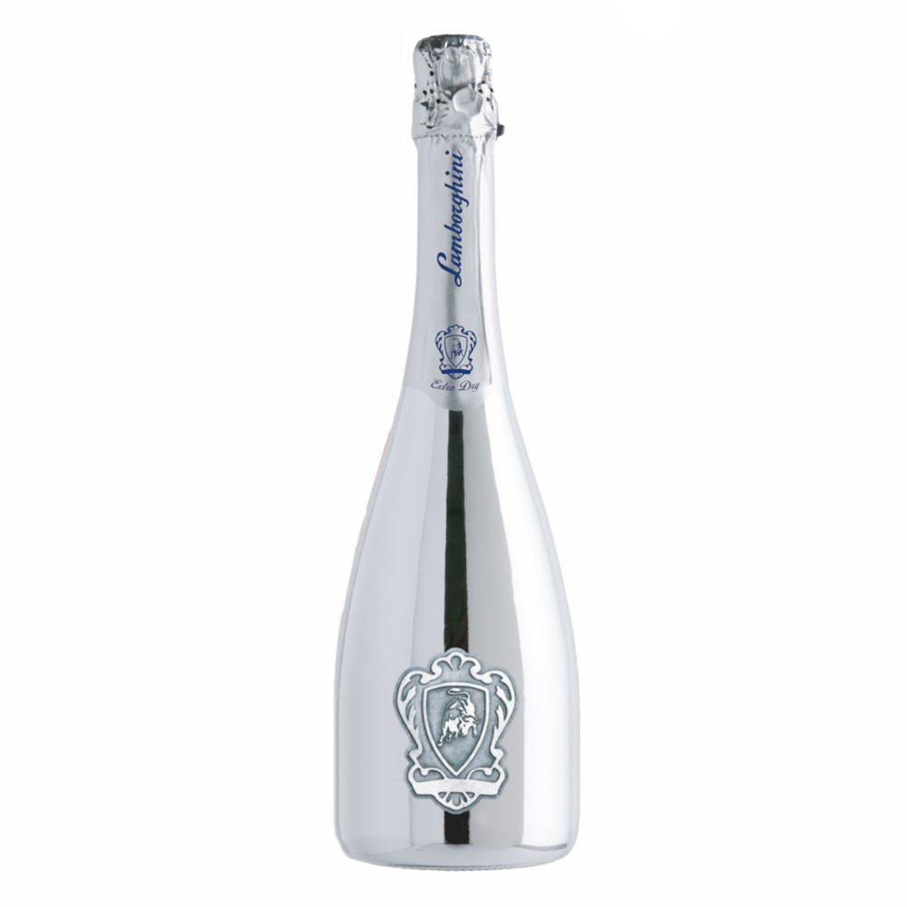 Wino Lamborghini Extra Dry Vino Spumante Silver 12% białe wytrawne 1500 ml