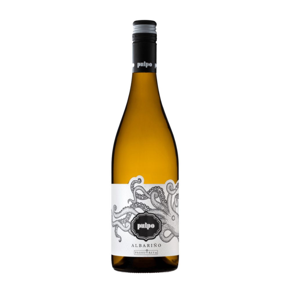 Wino Pulpo Albarino 12,5% białe wytrawne 750 ml