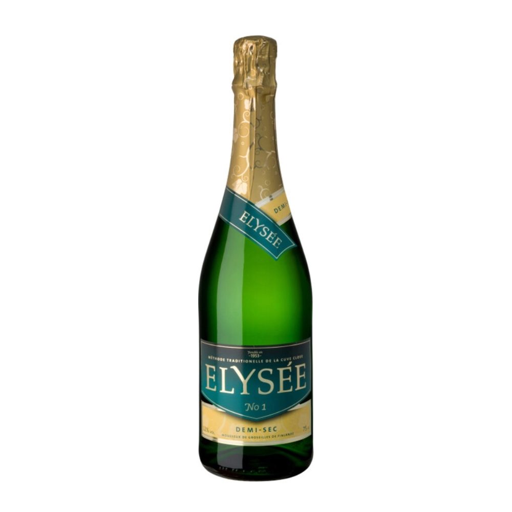 Wino musujące Elysee Demi Sec 11% białe półwytrawne 750 ml