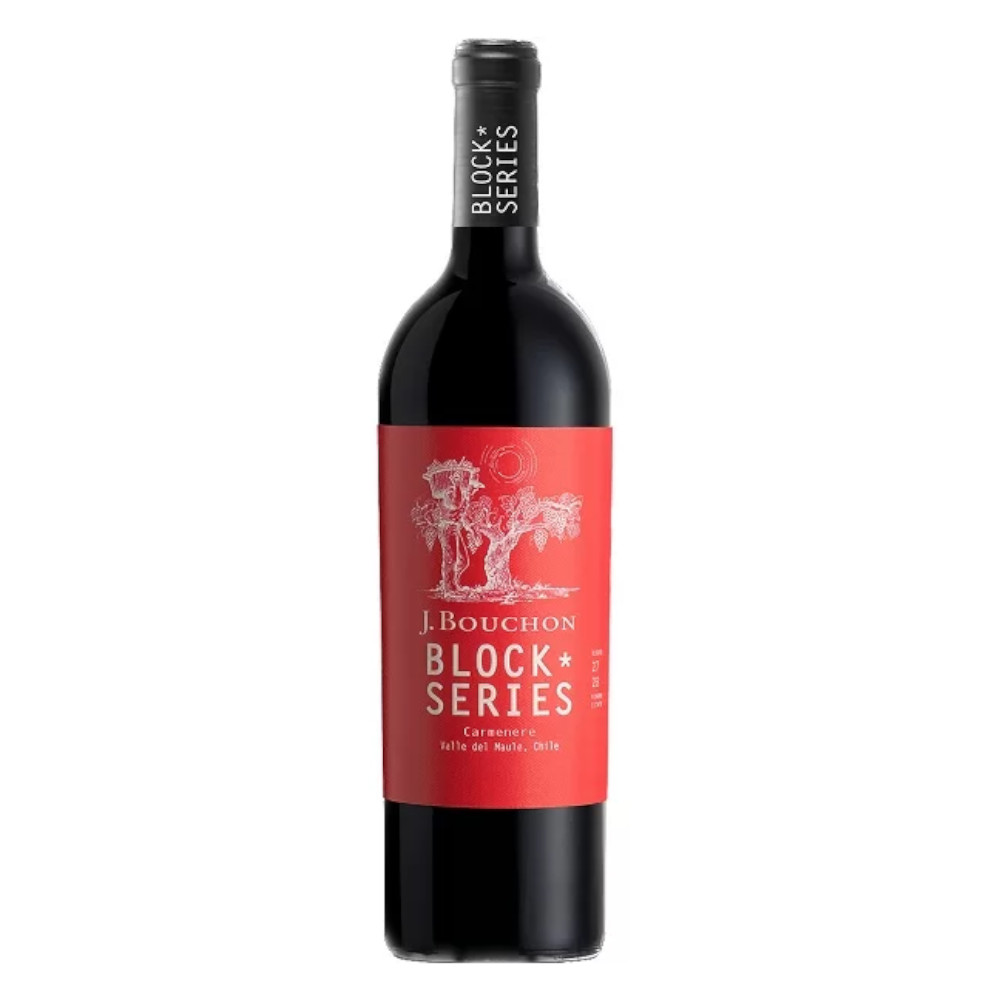 Wino J. Bouchon Carmenere Block Series 14% czerwone wytrawne 750 ml