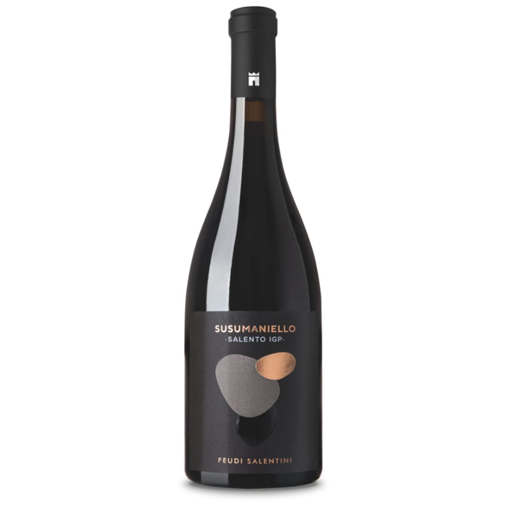 Wino Feudi Salentini Susumaniello Rosso IGP Puglia 14% czerwone wytrawne 750 ml