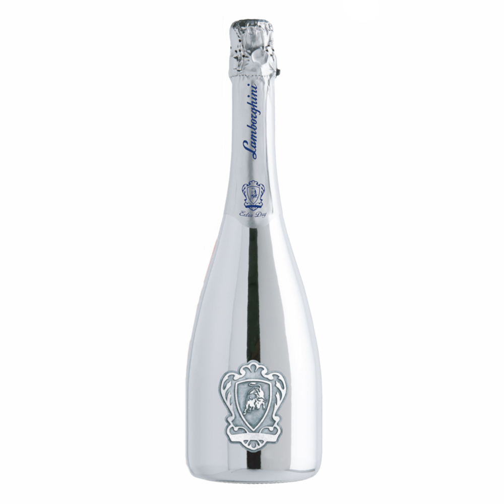 Wino Lamborghini Extra Dry Prosecco D.O.C. Treviso Silver 12% białe wytrawne 1500 ml