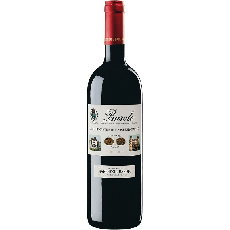 Wino Marchesi Di Barolo Barolo 14% wytrawne czerwone 750 ml