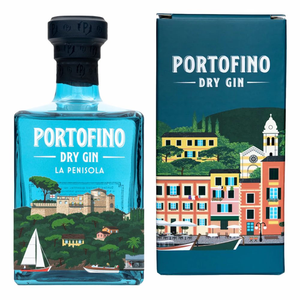 Gin Portofino Dry La Penisola Limited Edition 43% 500 ml kartonik