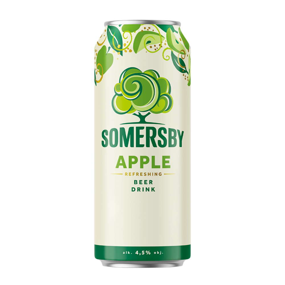 Piwo Somersby Apple 4,5% 500 ml puszka DRS