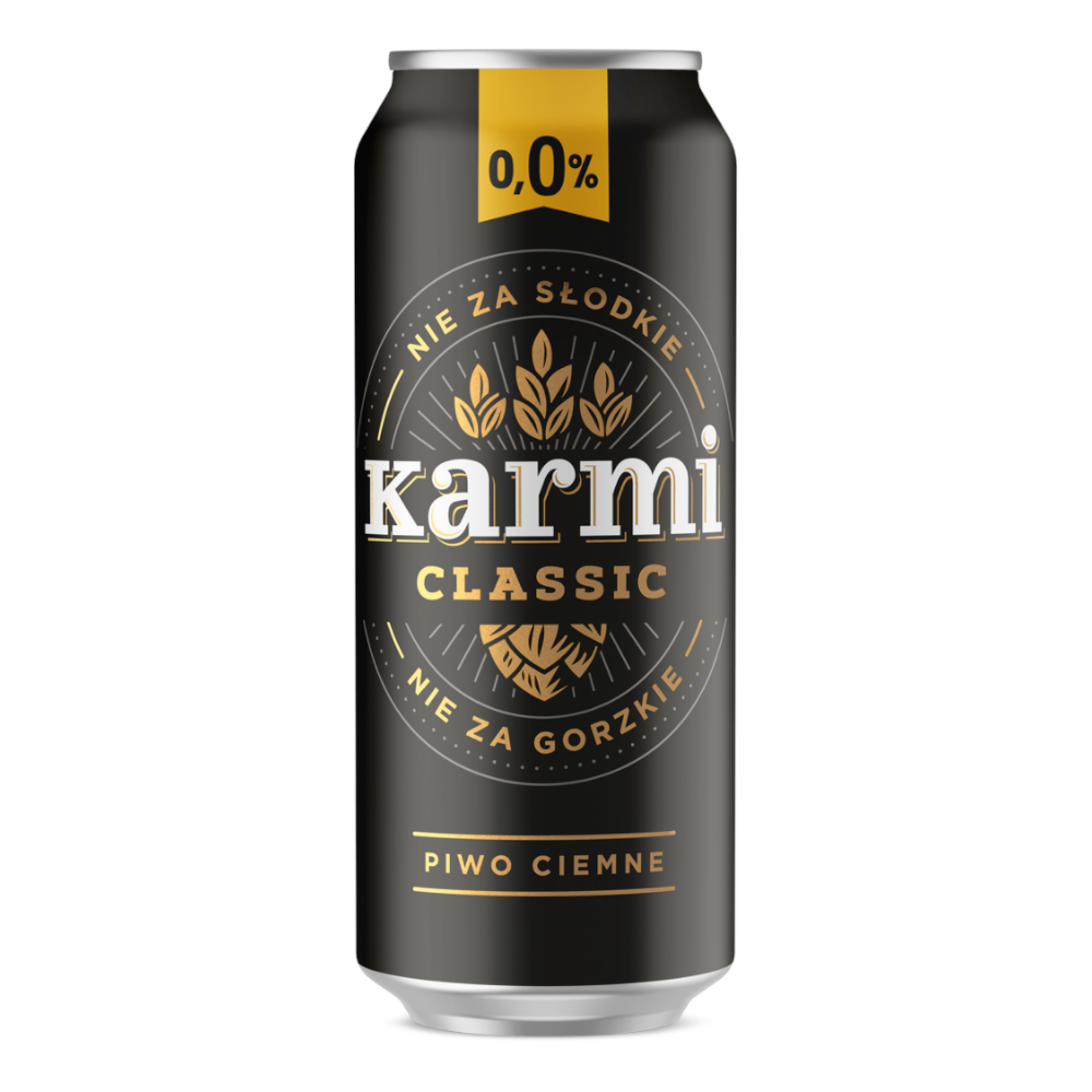 Piwo Karmi Classic 0,0% 500 ml puszka DRS