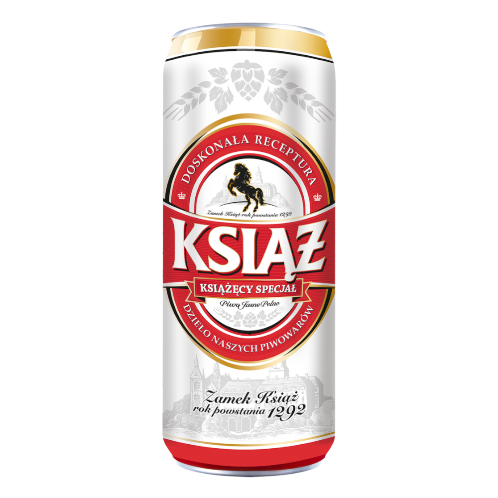 Piwo Książ Książęcy Specjał 5% 500 ml puszka DRS