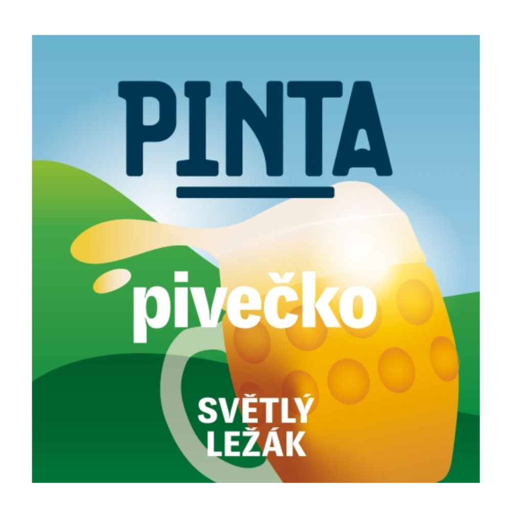 Piwo Pinta Pivecko 4,5% 30 l Petainer