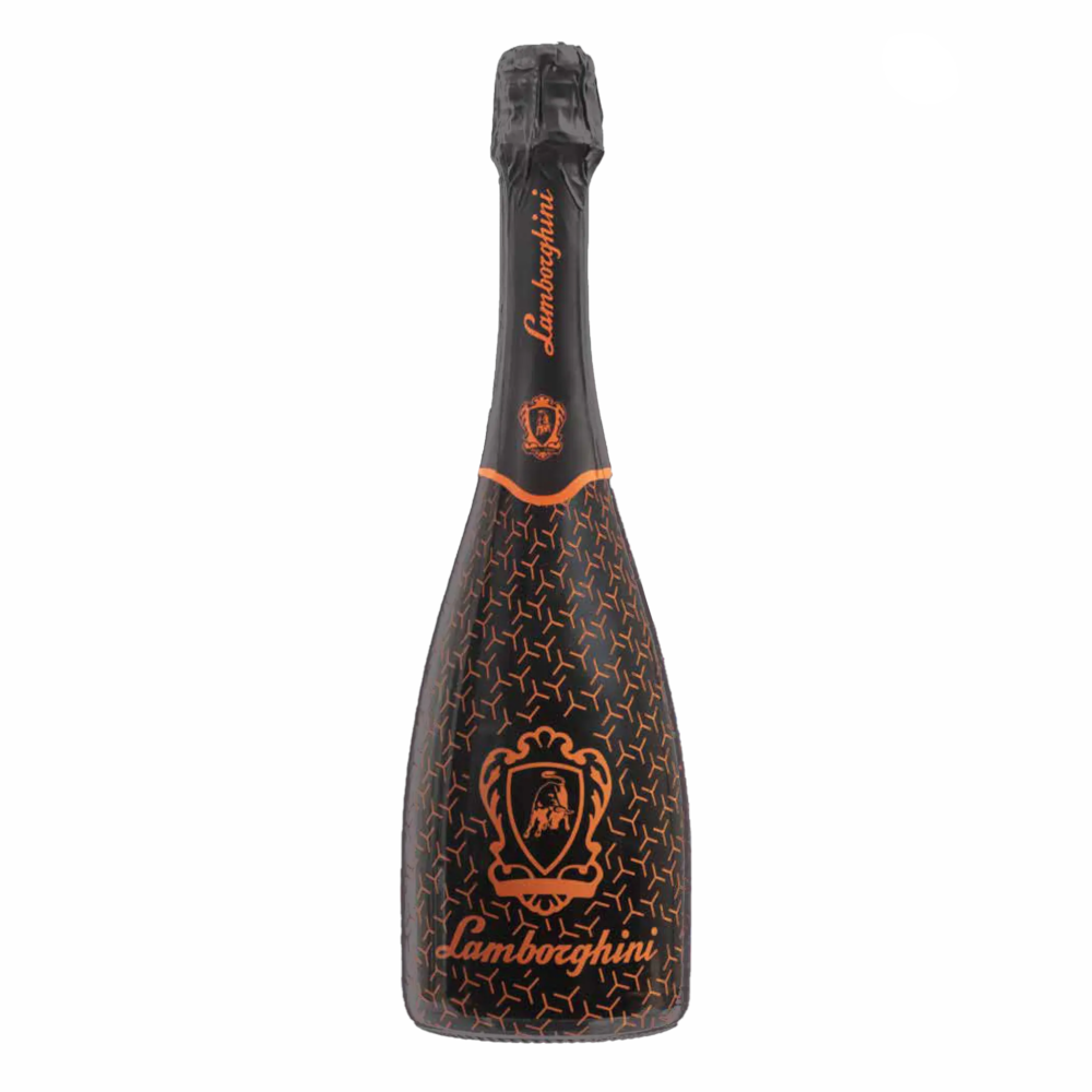 Wino Musujące Lamborghini Sleeve Black Extra Dry Vino Spumante 12% białe wytrawne 750 ml