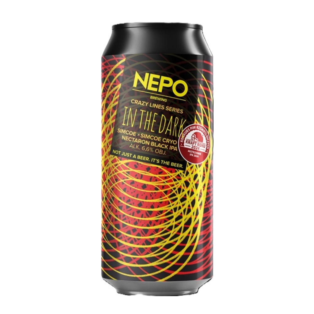 Nepomucen Crazy Lines In The Dark 6,6% 500 ml puszka