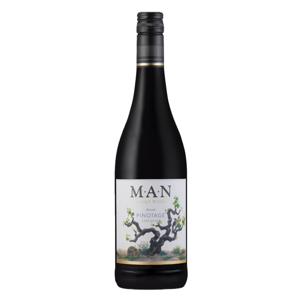Wino MAN Family Wines Pinotage (Bosstok) 14% czerwone wytrawne 750 ml