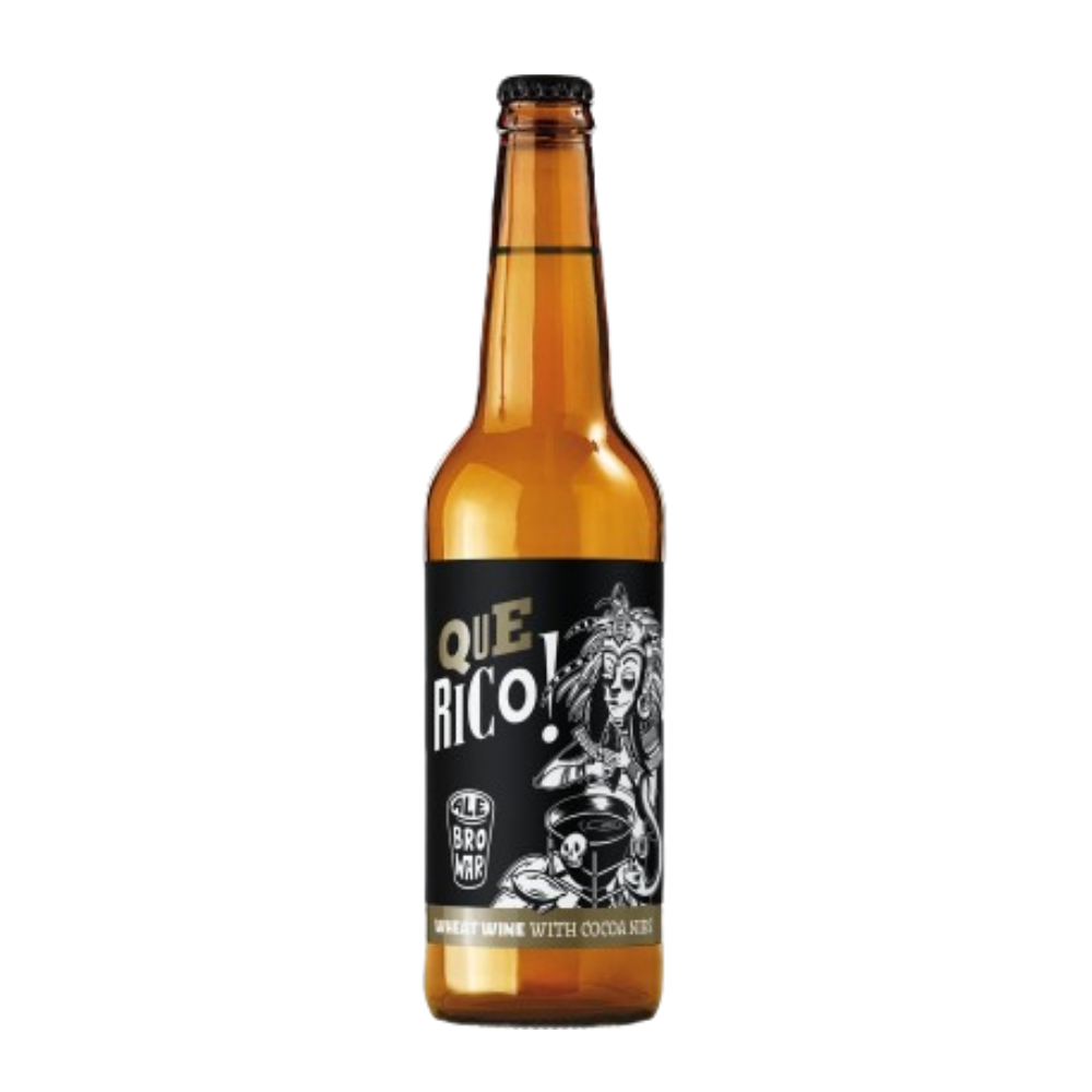 AleBrowar Que Rico Wheat Wine with Cocoa Nibs 10,1% 500 ml