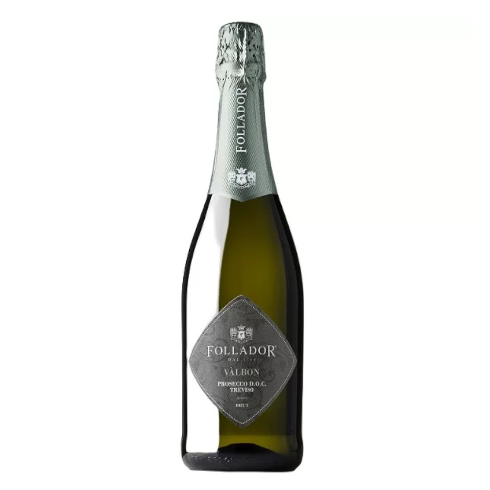 Wino Musujące Follador Prosecco Treviso DOC Brut Valbon 11,5% białe wytrwane 750 ml