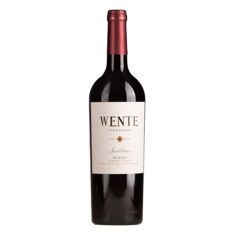 Wino Wente Sandstone Merlot 13,5% czerwone wytrawne 750 ml