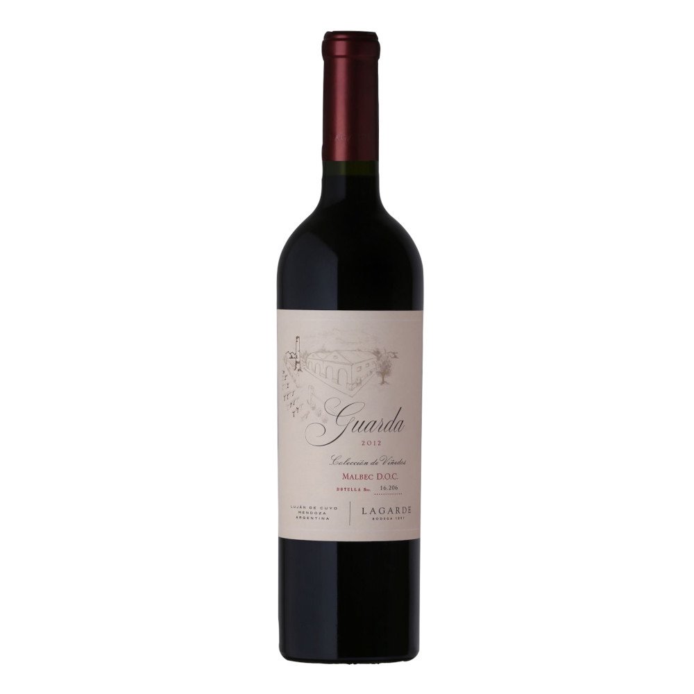 Wino Bodega Lagarde Guarda Malbec DOC - Single Vineyard 14% czerwone wytrawne 750 ml
