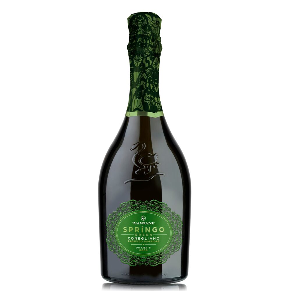 Wino musujące Le Manzane Springo Conegliano DOCG Brut Nature Sui Lieviti 11,5% białe wytrawne 750 ml