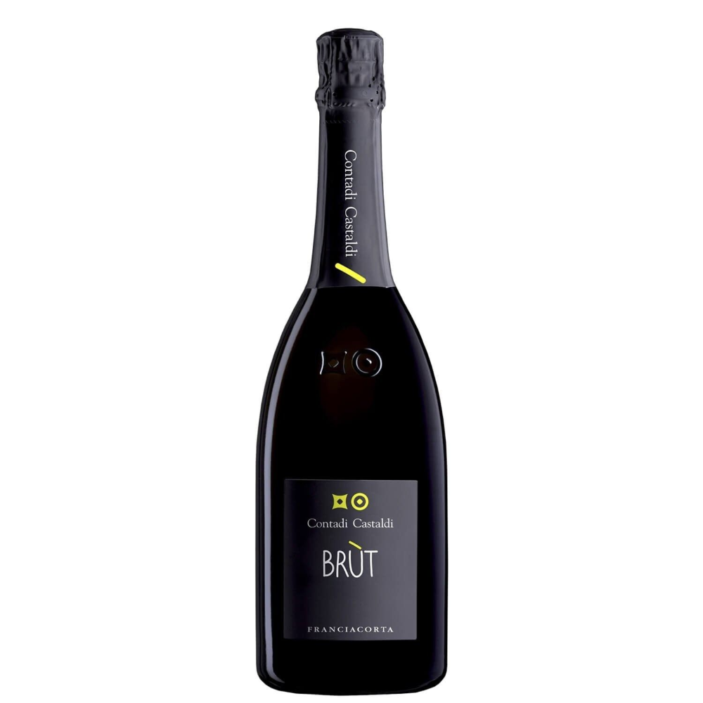 Wino musujące Contadi Castaldi Franciacorta DOCG Brut 12,5% białe wytrawne 750 ml