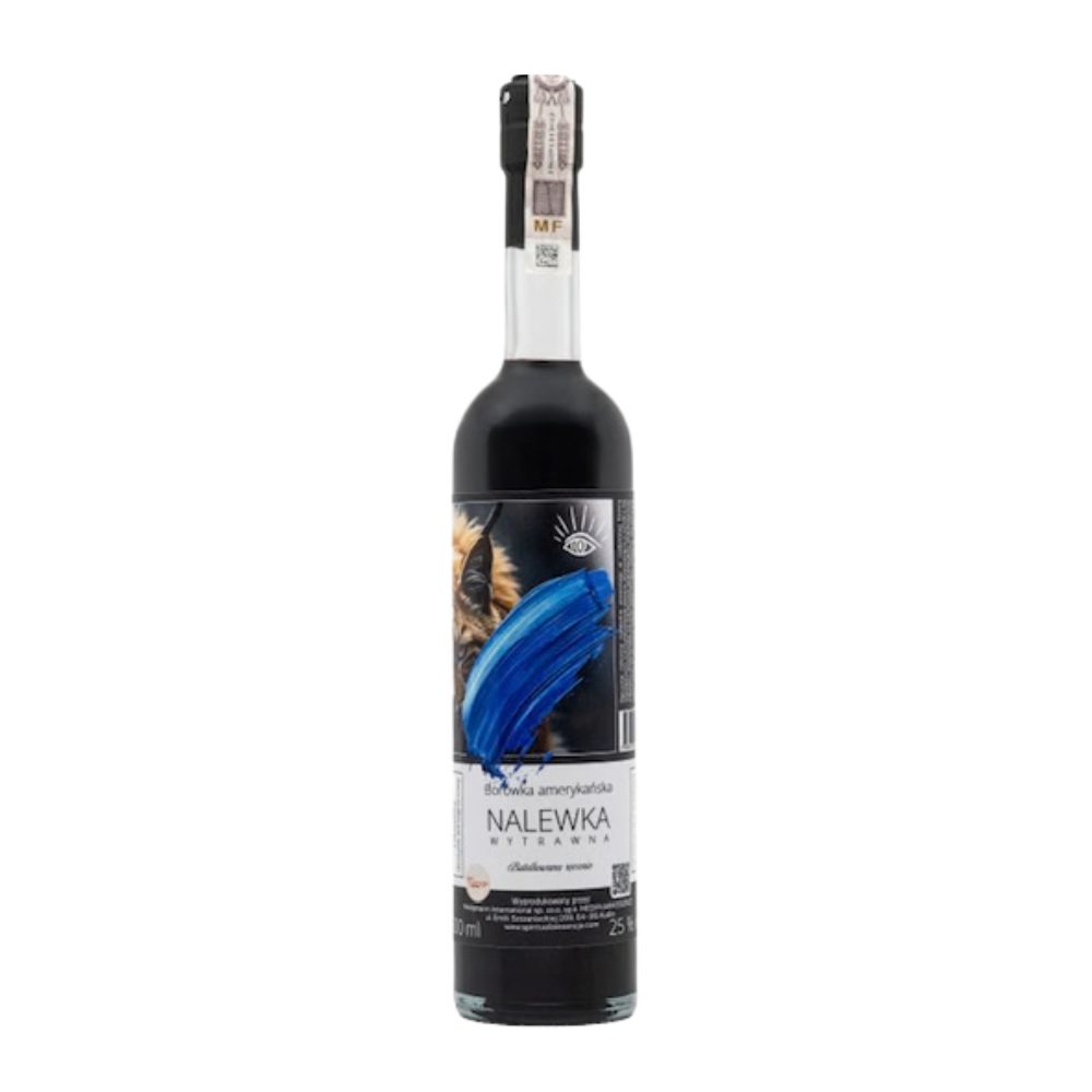Nalewka Borówka Amerykańska & Okowita Winogronowa Wytrawna 18% 500 ml