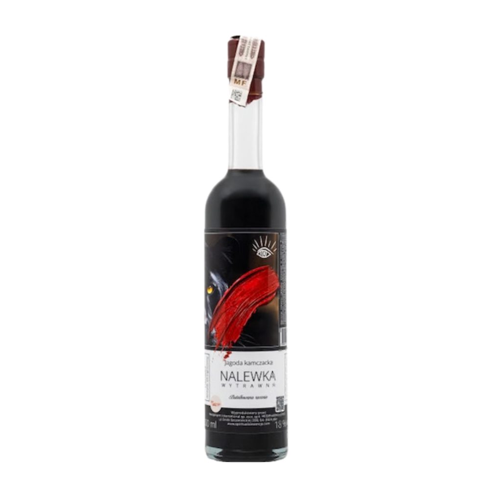 Nalewka Jagoda Kamczacka & Okowita Winogronowa Wytrawna 18% 500 ml