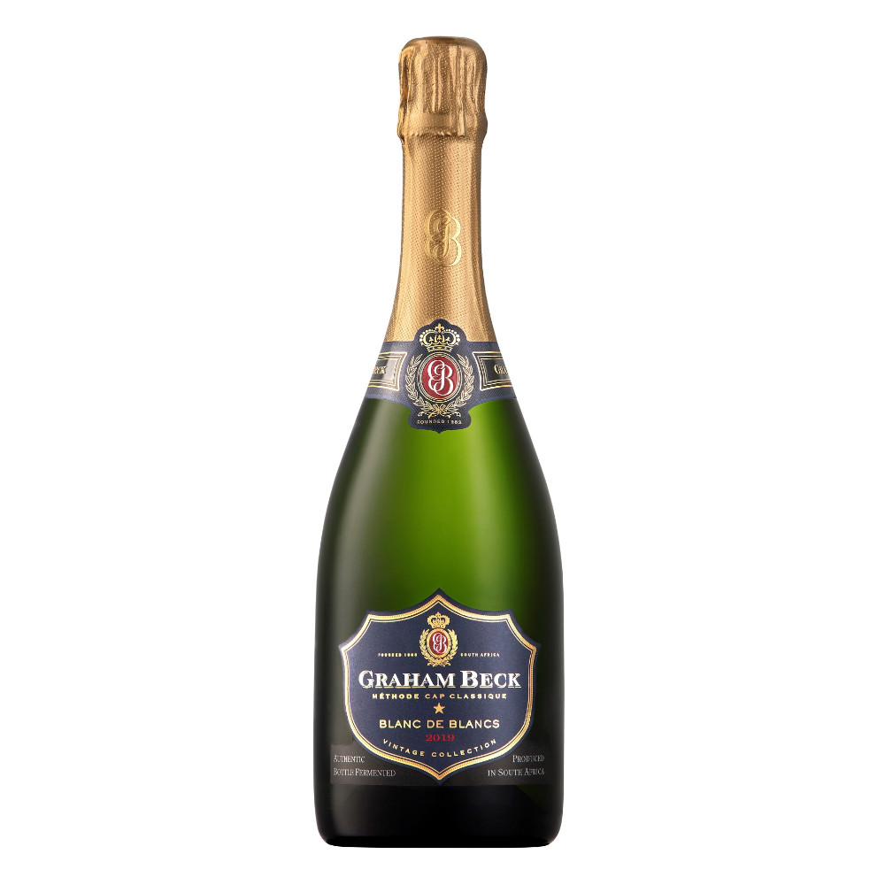 Wino musujące Graham Beck MCC Brut Blanc de Blancs Vintage 12,5% białe wytrawne 750 ml