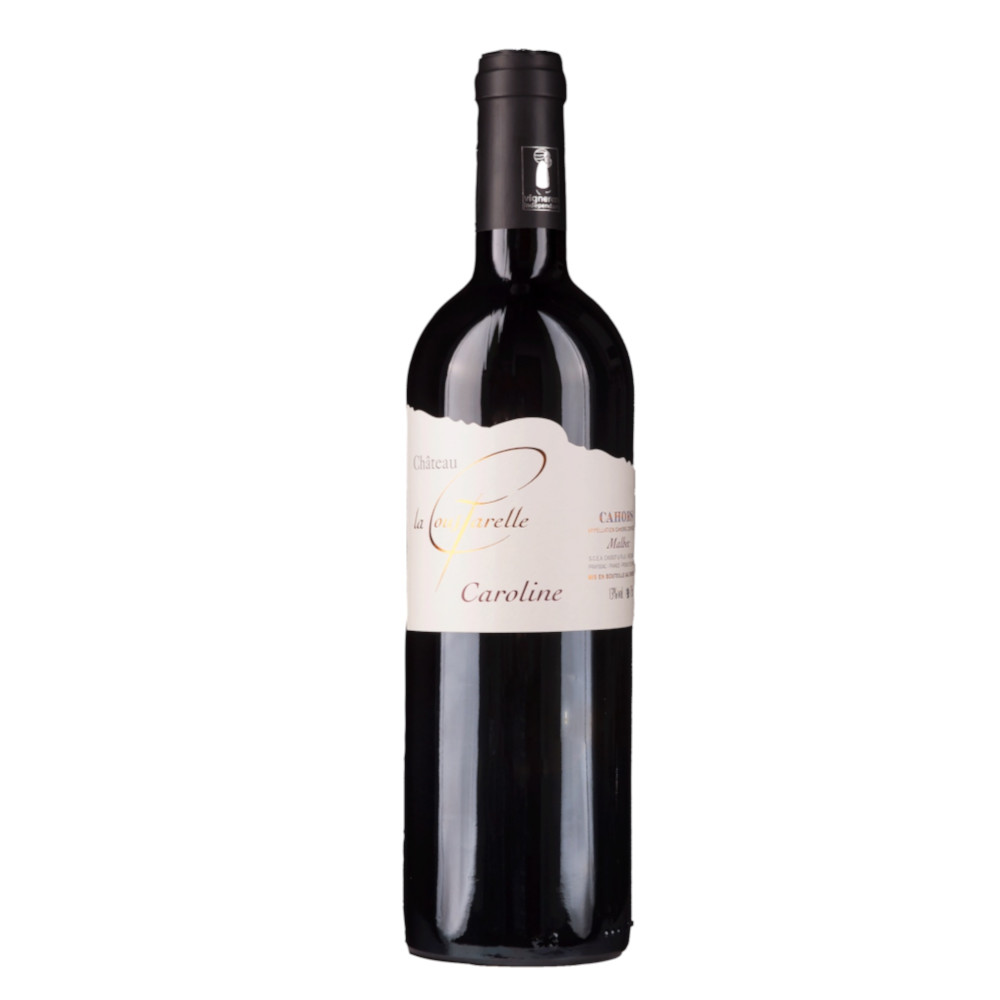 Wino Chateau Coustarelle Cahors Caroline Malbec AOC 13,5% czerwone wytrawne 750 ml
