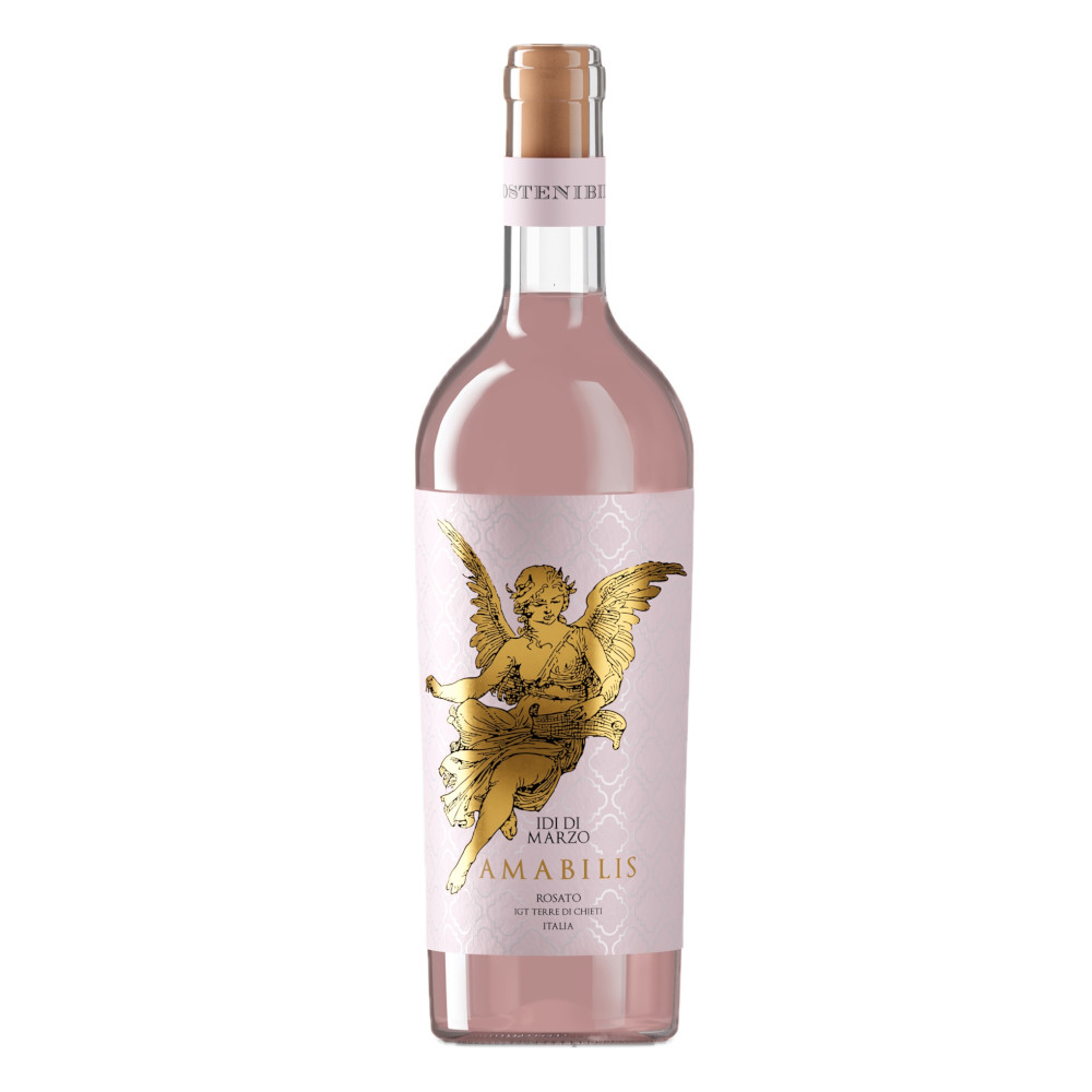 Wino Idi di Marzo Rosato IGT Terre di Chieti Amabilis Organico 12,5% różowe wytrawne 750 ml