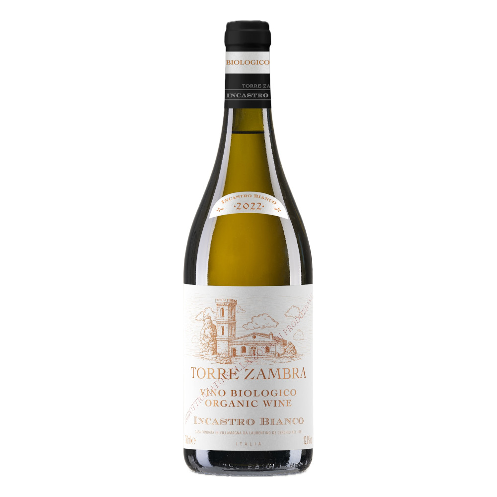 Wino Torre Zambra Incastro Bianco IGT Organico 12% białe wytrawne 750 ml