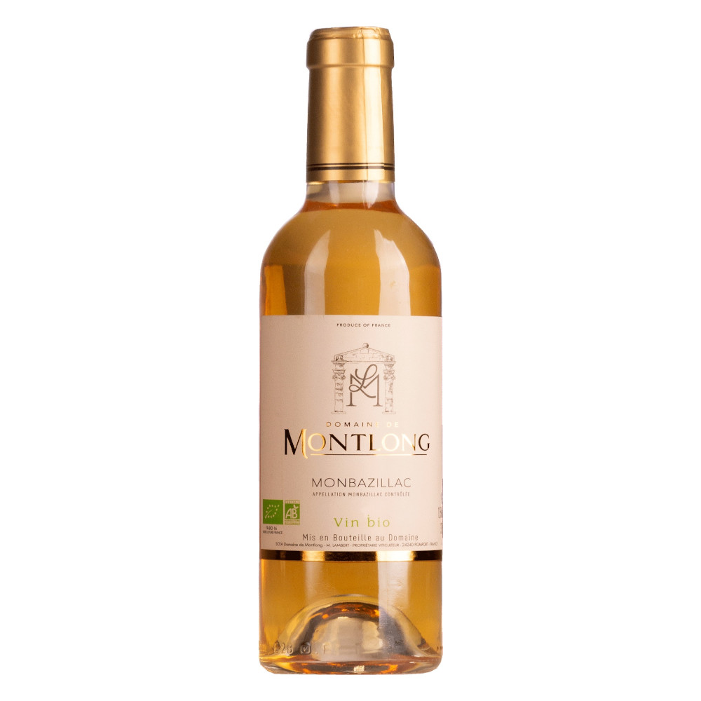 Wino Domaine de Montlong Monbazillac 13,5% białe słodkie 375 ml