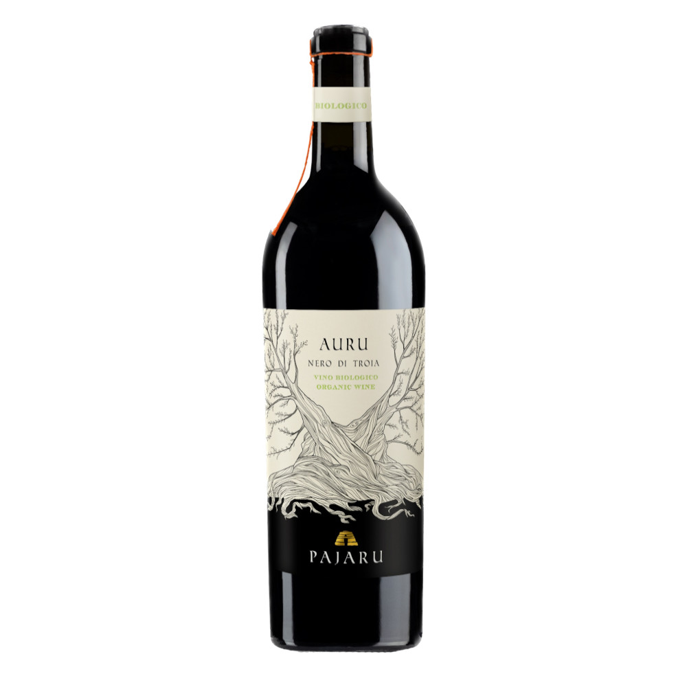 Wino Pajaru Nero di Troia Auru IGT Biologico 15% czerwone wytrawne 750 ml