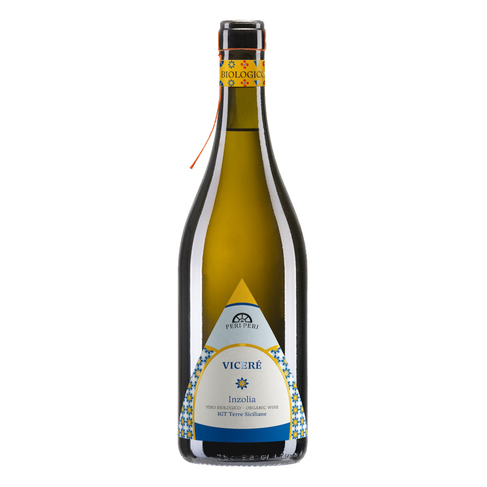 Wino Peri Peri Inzolia Vicere IGT Biologico 12,5% białe wytrawne 750 ml