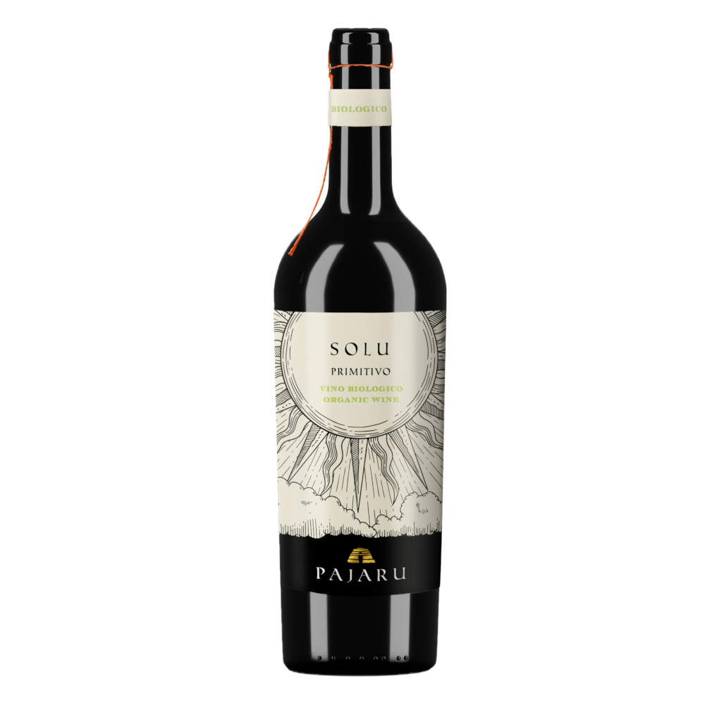 Wino Pajaru Primitivo Solu IGT Biologico 13,5% czerwone wytrawne 750 ml