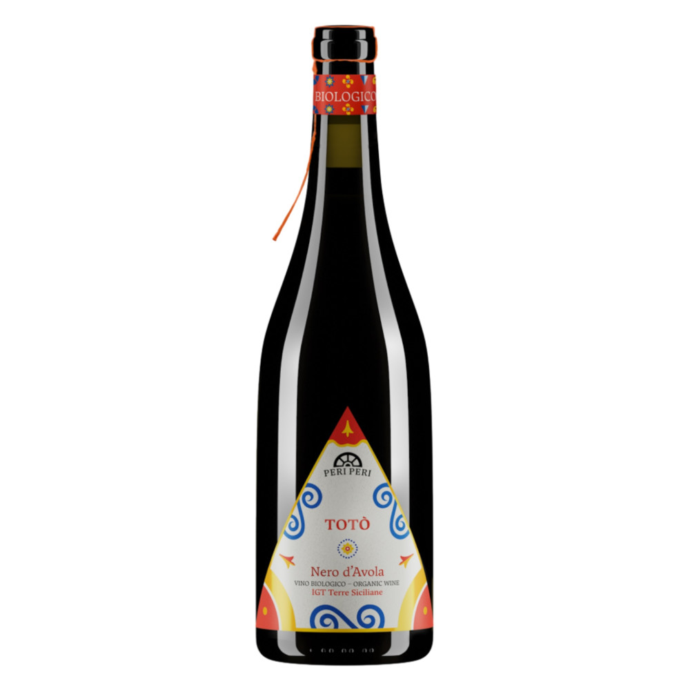 Wino Peri Peri Nero d'Avola Toto IGT Biologico 13% czerwone wytrawne 750 ml