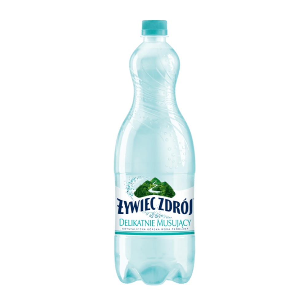 Woda Żywiec Zdrój Delikatnie Musujący 500 ml DRS