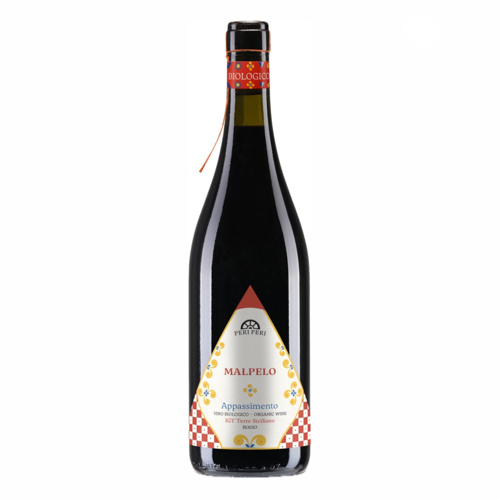 Wino Peri Peri Appassimento Malpelo IGT Terre Siciliane Organico 14% czerwone wytrawne 750 ml