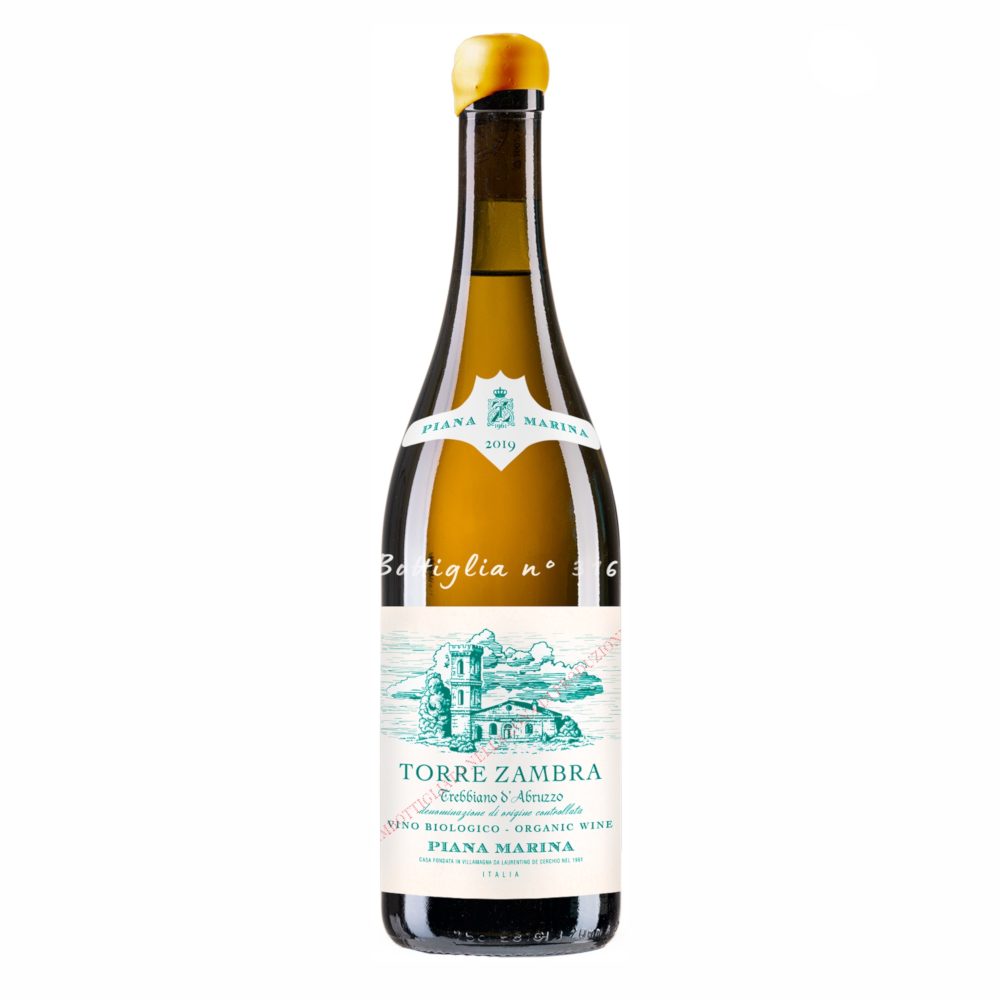 Wino Torre Zambra Trebbiano d'Abruzzo DOC Piana Marina 12,5% białe wytrawne 750 ml