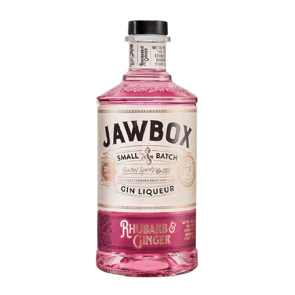 Gin Jawbox Rhubarb & Ginger Gin 20% 700 ml