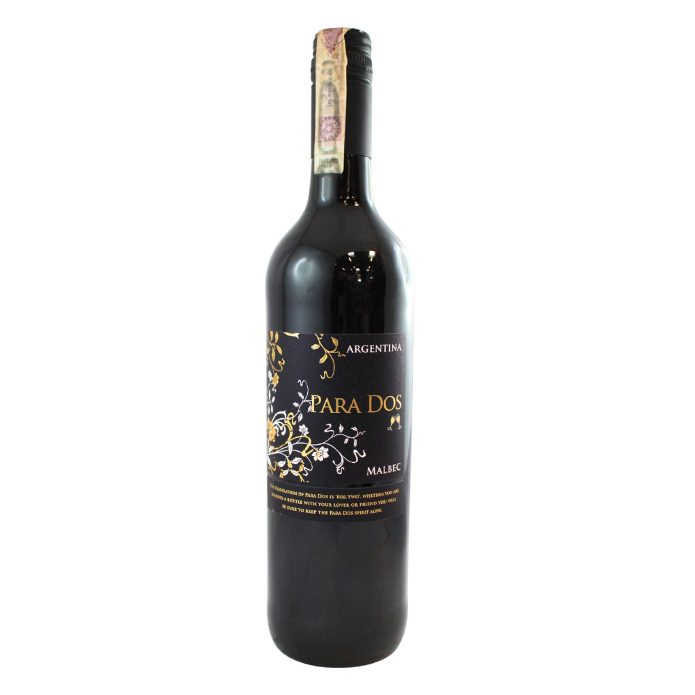 Wino Para Dos Malbec 13,5% czerwone wytrawne 750 ml